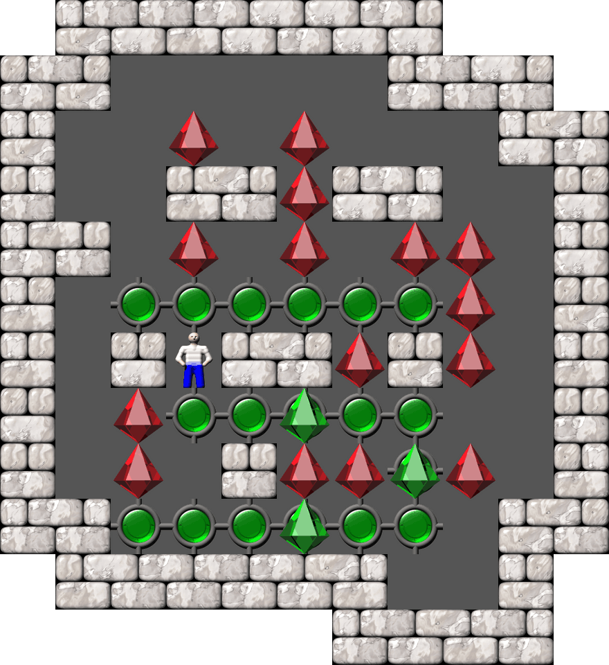 Sokoban Compact Catalysts level 99